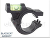 Blackcat Heavy Duty 25/30mm Bubble Level Scope Mount Ring (Black)