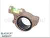 Blackcat Heavy Duty 25/30mm Bubble Level Scope Mount Ring (Tan)