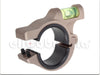 Blackcat Heavy Duty 25/30mm Bubble Level Scope Mount Ring (Tan)