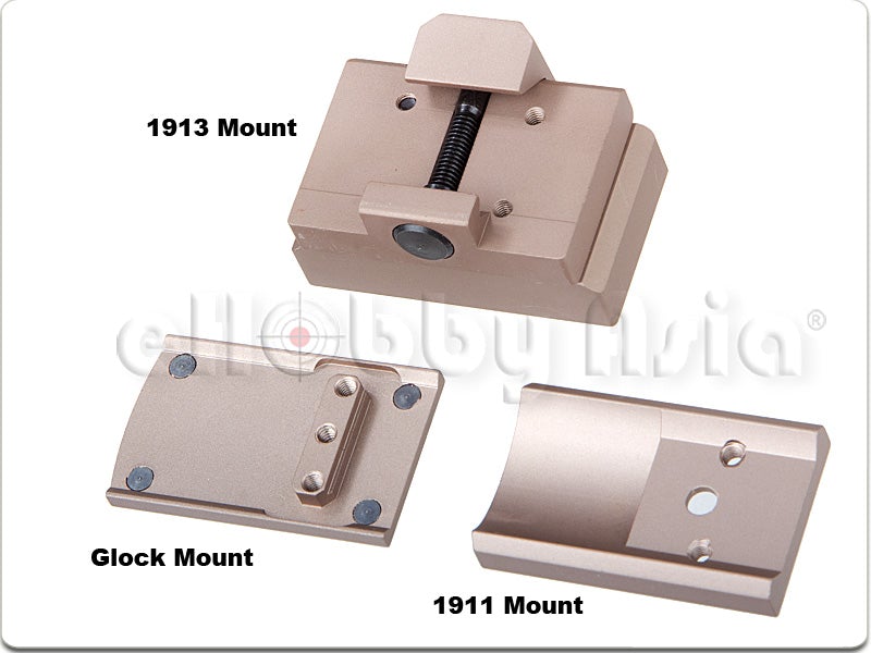 Blackcat PD Red Dot Sight Set (Tan)
