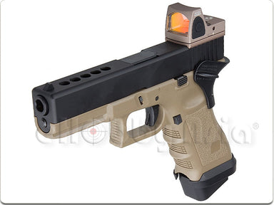 Blackcat Adjustable LED Red Dot Sight Set (Tan)