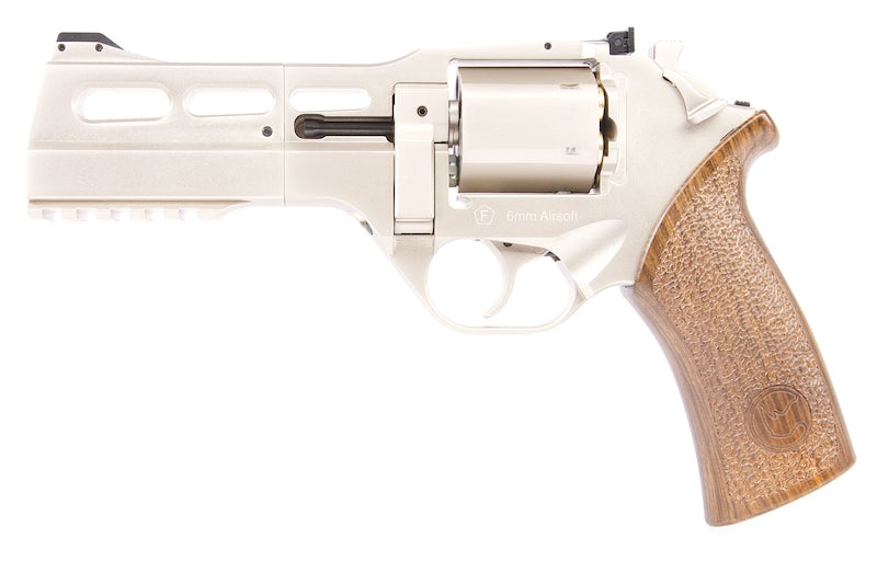 BO Manufacture (Wingun) Chiappa Rhino 50DS .357 Magnum Style CO2 Revolver (Silver)