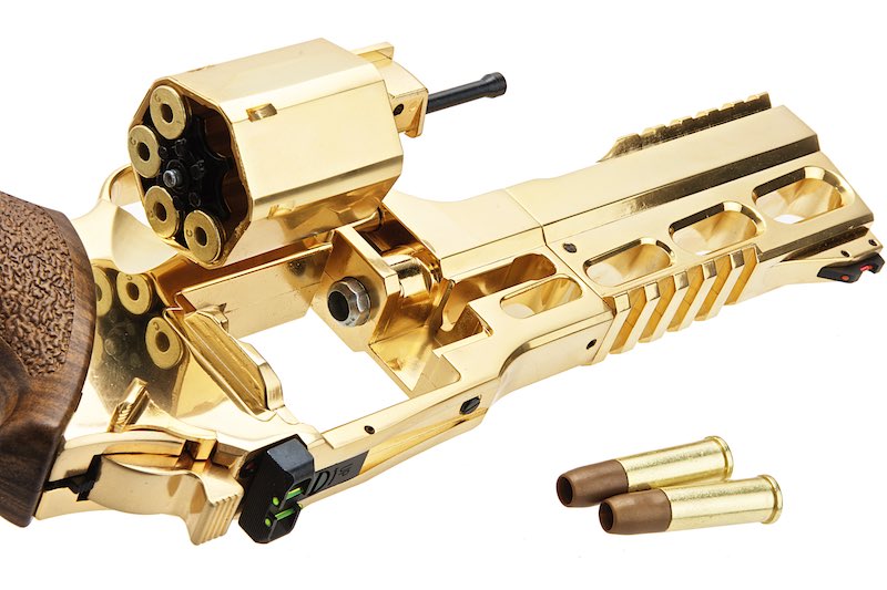BO Chiappa Rhino 60DS .357 Magnum CO2 Revolver (Gold 18K/ Limited Edition)