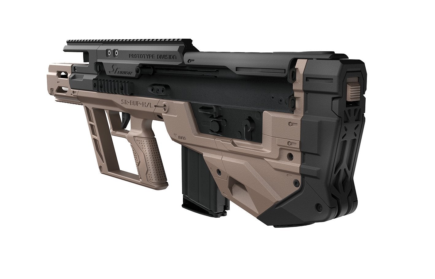 SRU TM SCAR Bullpup kit for Marui SCAR H/L AEG (Dark Earth)