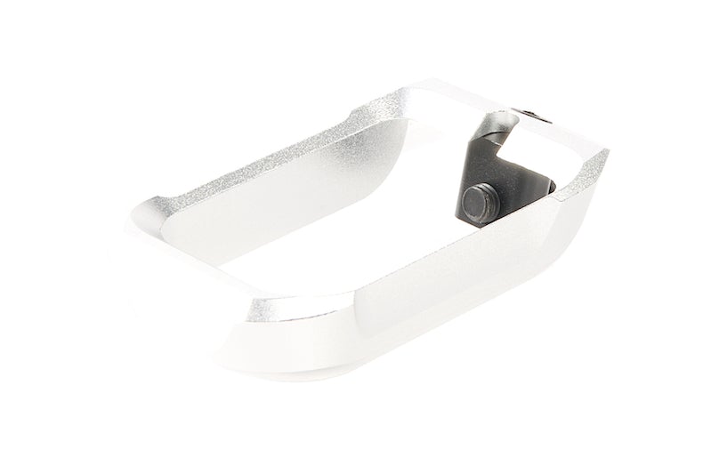 COWCOW Technology Aluminum CNC Tactical Magwell for Marui Model 17 Gen4 GBB Pistol (Silver)