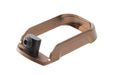 COWCOW Technology Aluminum CNC Tactical Magwell for Marui Model 17 Gen4 GBB Pistol (Dark Earth)