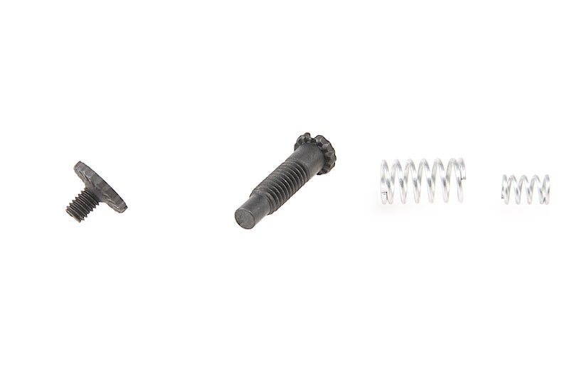 COWCOW Technology Steel Rear Sight Screw w/ Spring Set for Marui Hi-Capa GBB