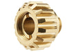 COWCOW Technology A02 Stainless Steel Silencer Adapter (11mm CW to 14mm CCW/ Gold)