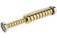COWCOW Technology Stainless Steel Guide Rod Set for Umarex (VFC) G17 Gen 5 GBB Pistol (Gold)
