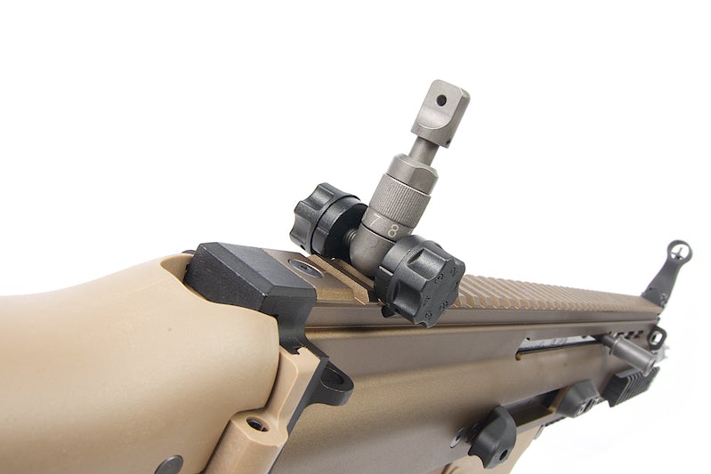 Cybergun (WE) SCAR-H Series Airsoft Gas Blow Back GBB Rifle (Tan)