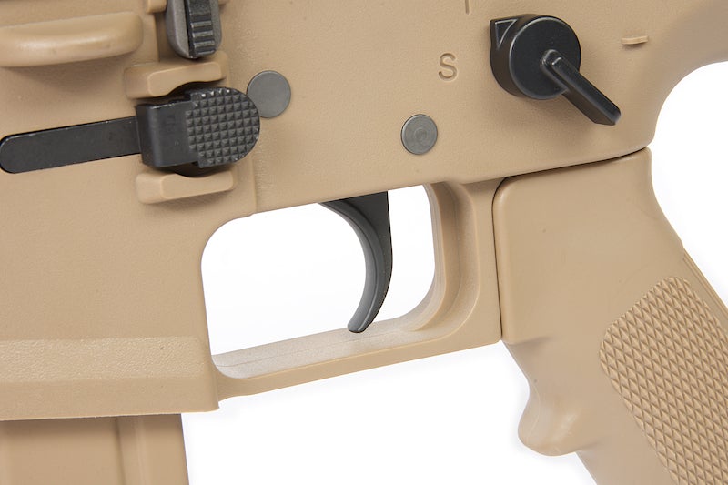 Cybergun (WE) SCAR-H Series Airsoft Gas Blow Back GBB Rifle (Tan)