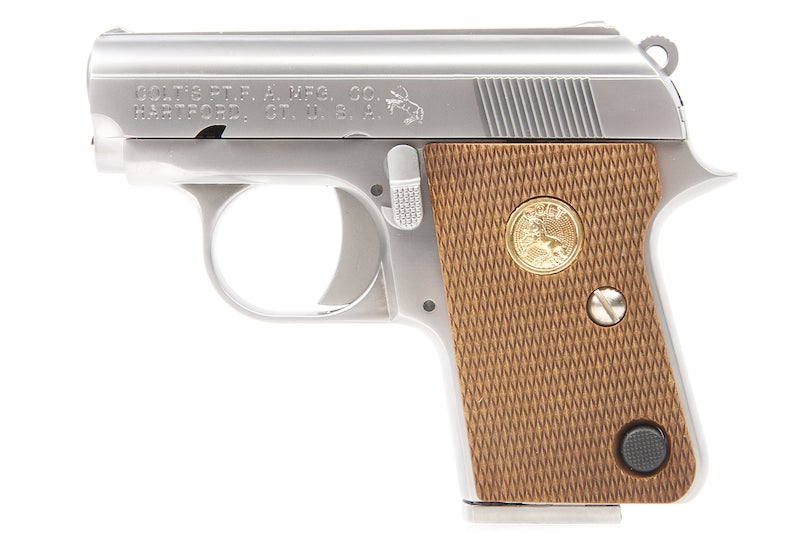 Cybergun Licensed Colt .25 GBB Pistol (With Marking/ Silver)