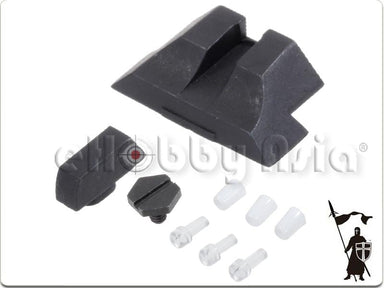 Crusader Steel Front Sight and Rear Sight for Stark Arms G17/G18C/G19 GBB