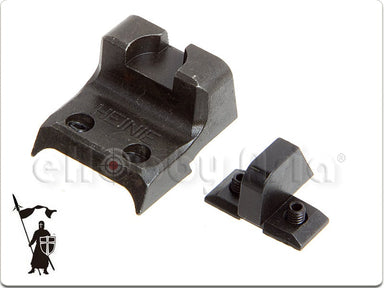 Crusader Steel High Front & Rear Sight Set for Umarex/VFC VP9 GBB