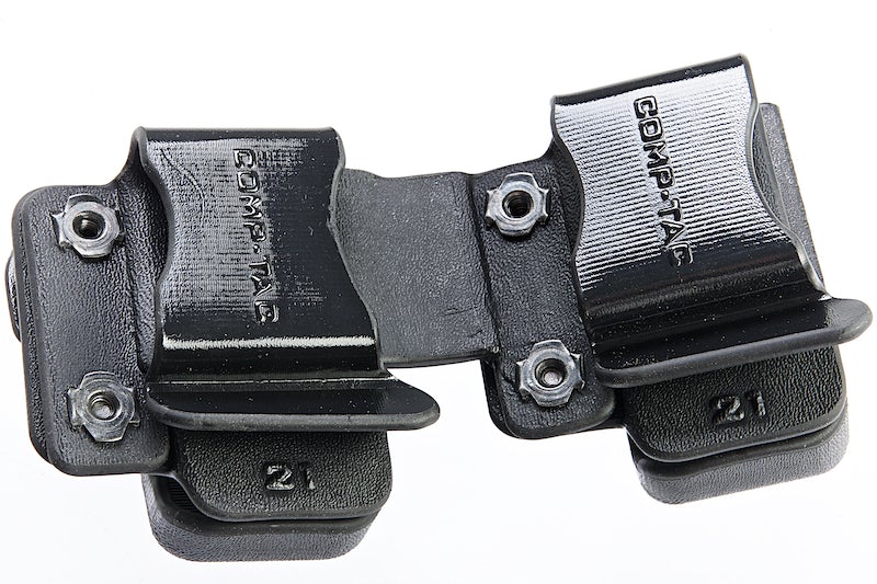 Comp-Tac Twin Belt Clip Magazine Pouch for CZ Magazine (Right Hand)