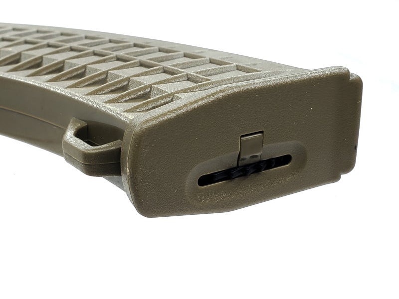 CYMA AK47 550 Rounds Wire Pull Waffle Hi-Cap Magazine for AK AEG (Dark Earth)