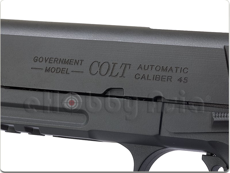 CYBERGUN COLT 1911 Rail CO2 GBB Pistol (Black)