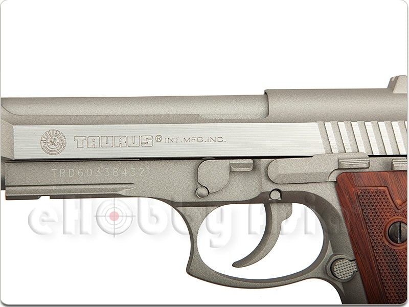 Cybergun (Win Gun) Taurus PT92 CO2 GBB (Hairline Silver)