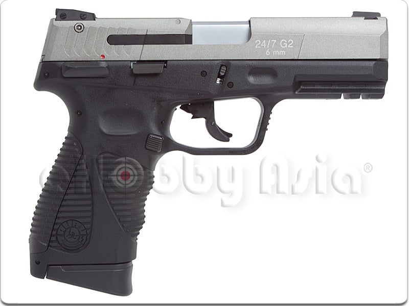 CYBERGUN (KWC) TAURUS 24/7 Gen2 CO2 GBB Pistol (Silver)