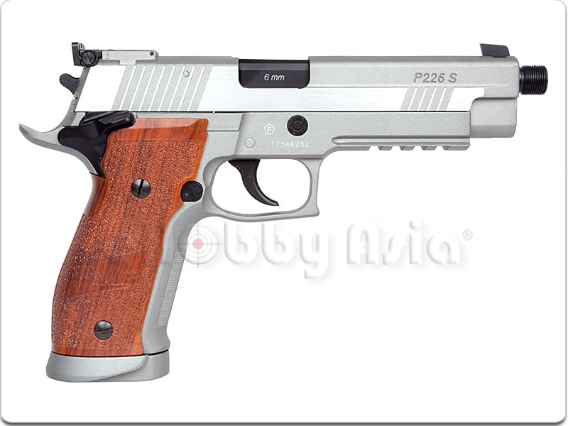 Cybergun (KWC) SIG Sauer P226 X-Five CO2 GBB Pistol (Silver)
