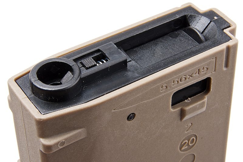 Arcturus DMAG (D-DAY) M4 300rds Hi-Cap Flash EMM AEG Magazine (TAN)