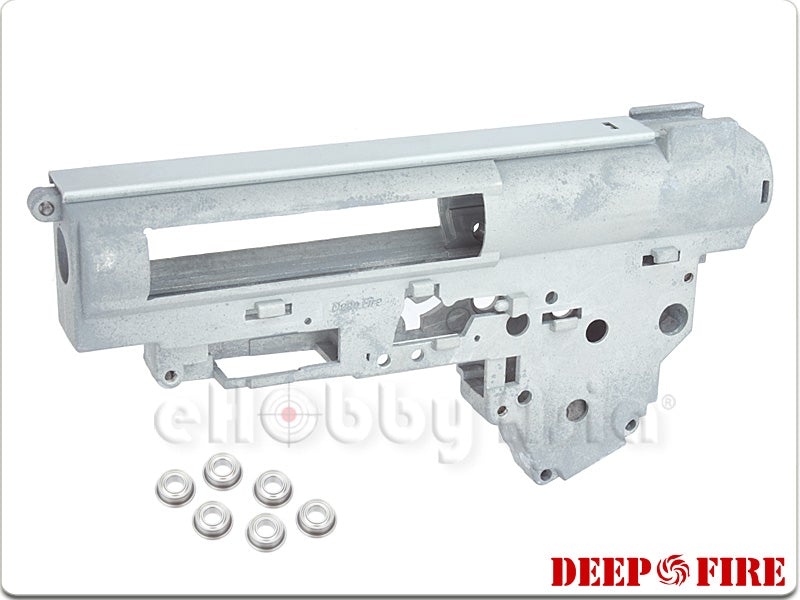 Deep Fire Reinforced Gearbox Case Ver 3 Gearbox with 6mm Bearing for AK