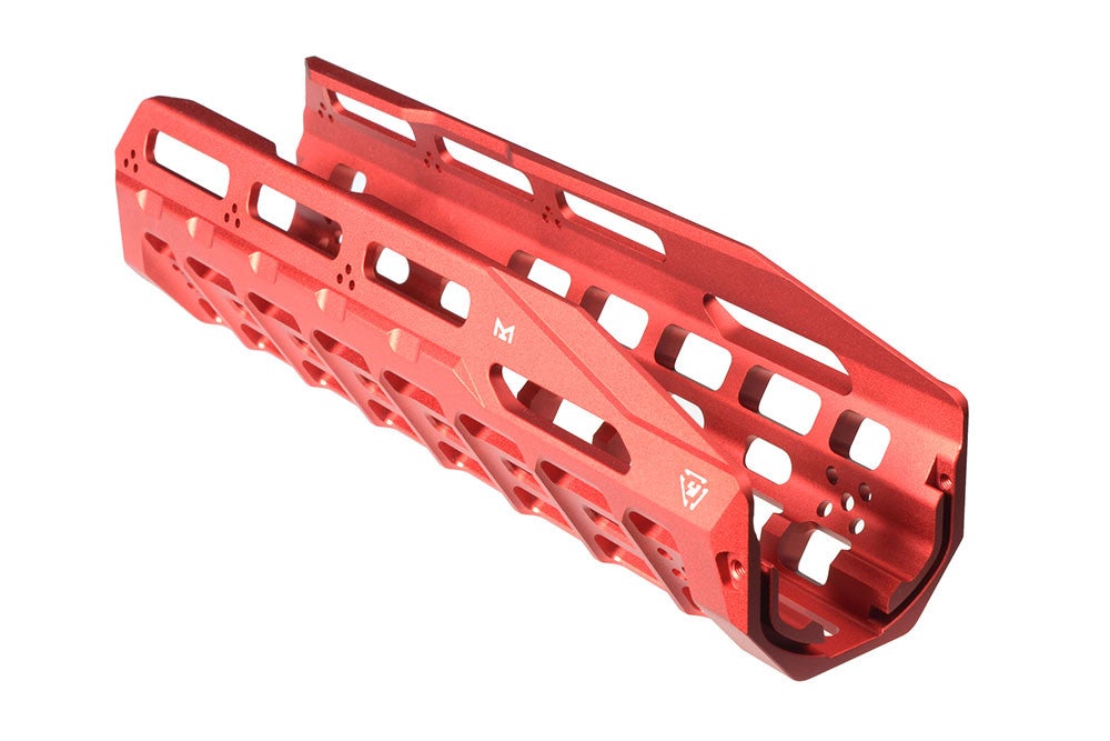 Strike Industries 6061 Aluminum Hayl Rail MLOK Handguard for Benelli M4 (Red)