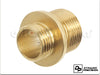 Dynamic Precision Stainless Steel Pistol Sliencer Adaptor (11mm CW to 14mm CCW, Gold)
