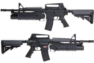 E&C EC703 Metal M4A1 AEG w/ M203 Grenade Launcher (QD 1.5 Gearbox)