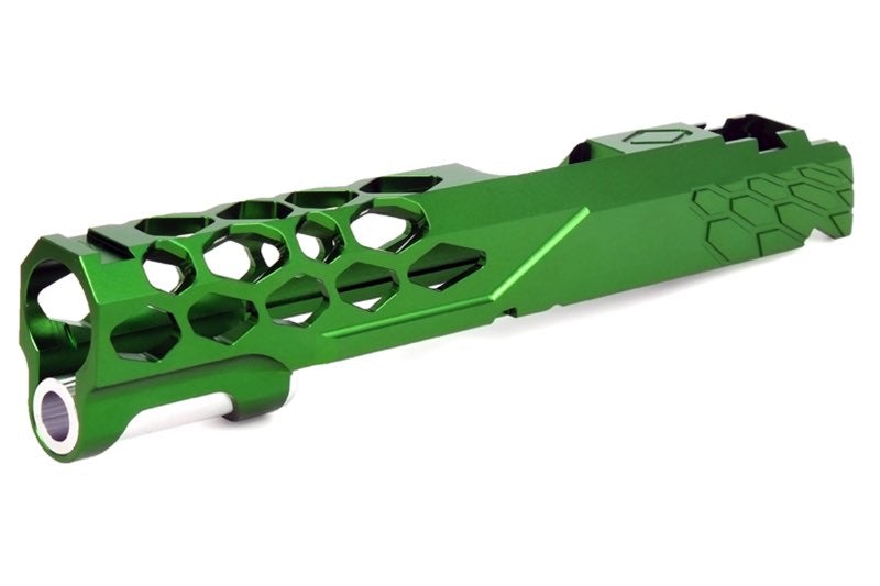 EDGE Custom 'SHIELD' Standard Slide for Marui Hi-Capa/ 1911 GBB (Green)