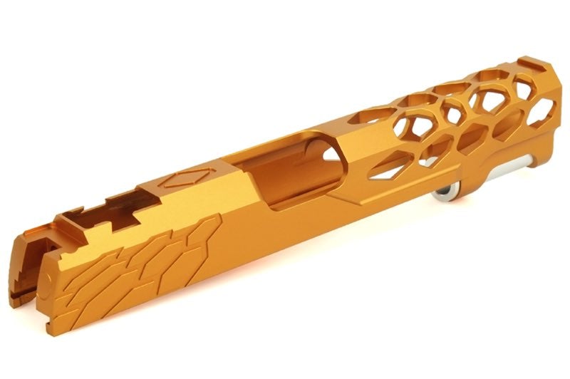 EDGE Custom 'SHIELD' Standard Slide for Marui Hi-Capa/ 1911 GBB (Orange)