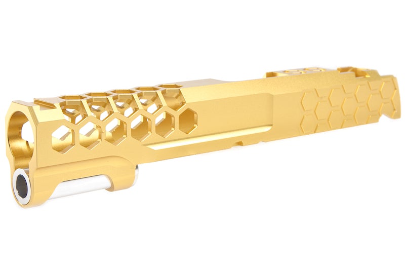 EDGE Custom 'Hive' Standard Slide for Marui Hi-Capa / 1911 GBB Pistol (Gold)