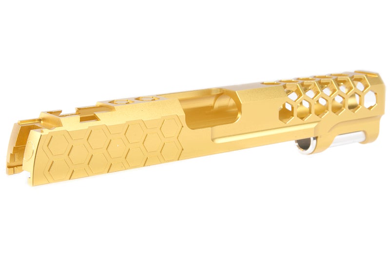 EDGE Custom 'Hive' Standard Slide for Marui Hi-Capa / 1911 GBB Pistol (Gold)