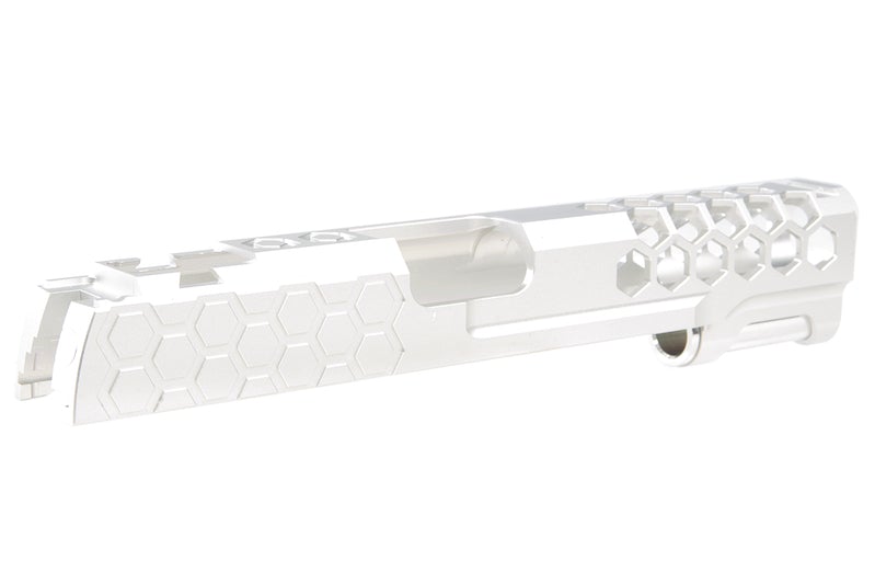 EDGE Custom 'Hive' Standard Slide for Marui Hi-Capa / 1911 GBB Pistol (Silver)