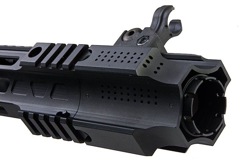 EMG (G&P) Salient Arms Licensed GRY M4 CQB Airsoft AEG with (PDW Stock/ Black)