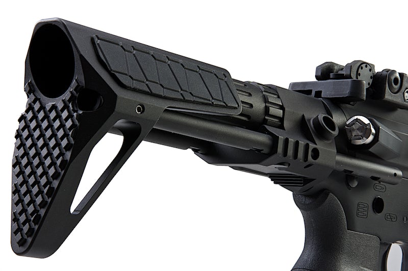 EMG (G&P) Salient Arms Licensed GRY M4 CQB Airsoft AEG with (PDW Stock/ Black)