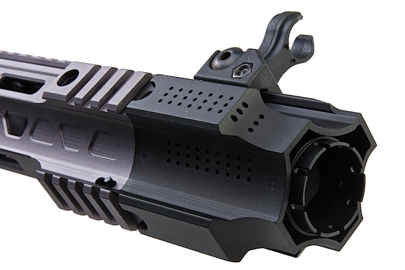 EMG (G&P) Salient Arms Licensed GRY M4 CQB Airsoft AEG with (PDW Stock/ Gray)