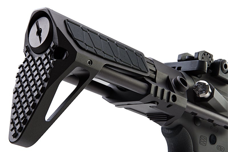 EMG (G&P) Salient Arms Licensed GRY M4 CQB Airsoft AEG with (PDW Stock/ Gray)
