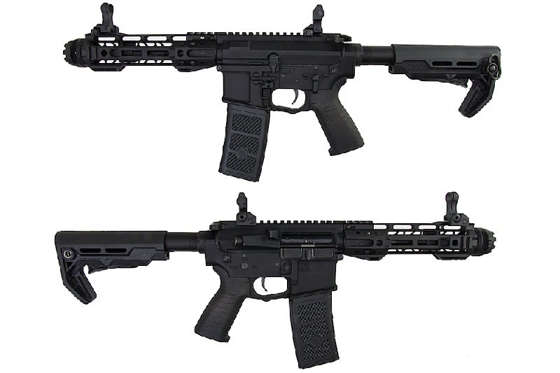 G&P Rapid Fire II Airsoft AEG Rifle w/ QD Barrel Extension and i5  Gearbox (Package: Designed for Fully Auto Only / Black / G&P), Airsoft  Guns, Airsoft Electric Rifles