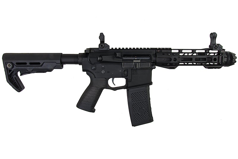 G&P Rapid Fire II Airsoft AEG Rifle w/ QD Barrel Extension and i5  Gearbox (Package: Designed for Fully Auto Only / Black / G&P), Airsoft Guns,  Airsoft Electric Rifles