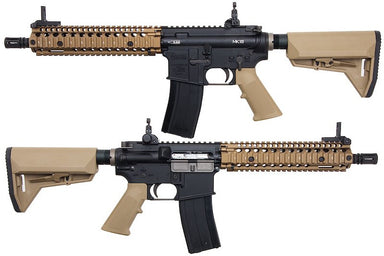 EMG (King Arms) Colt Licensed Daniel Defense 9" MK18 Airsoft GBB Rifle (BK/DE)