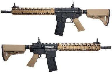 EMG (King Arms) Colt Licensed Daniel Defense 12.5" M4A1 SOPMOD Block2 Airsoft GBB Rifle (BK/ DE)