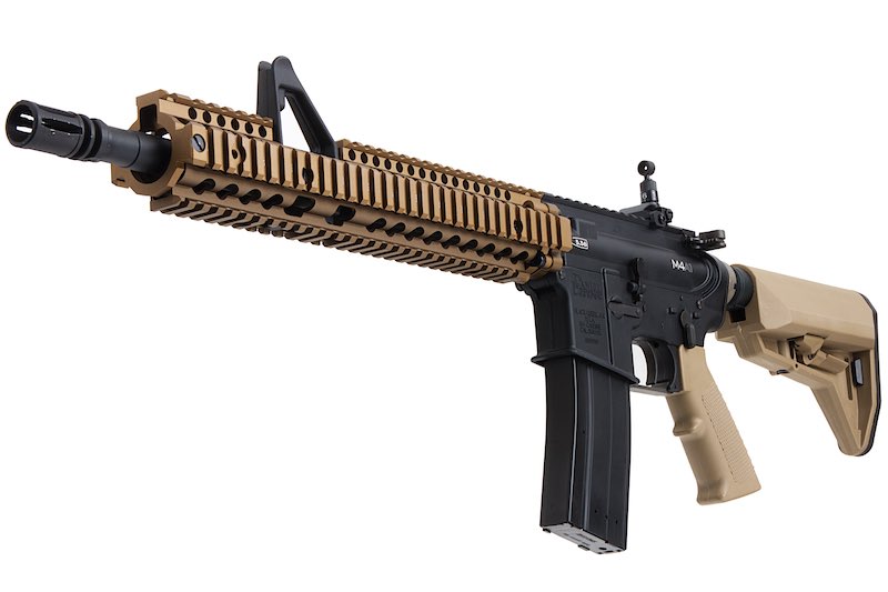 EMG (King Arms) Colt Licensed Daniel Defense M4A1 FSP Airsoft GBB Rifle (BK/ DE)