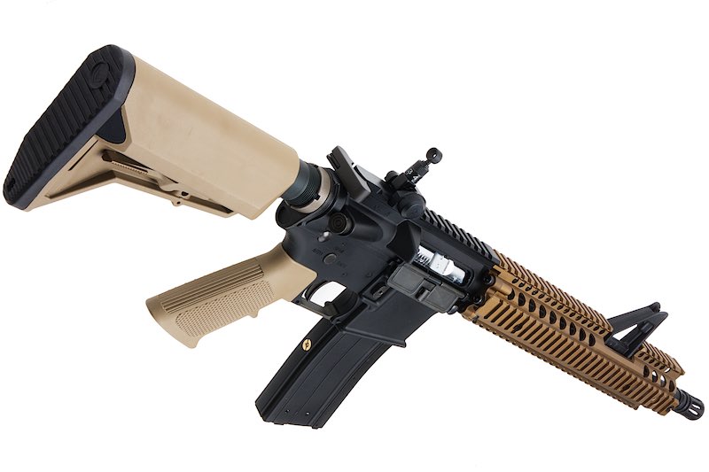 EMG (King Arms) Colt Licensed Daniel Defense M4A1 FSP Airsoft GBB Rifle (BK/ DE)