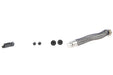 Strike Industries ARK-17 Titanium RMR Cut Slide Set for Marui Model 17 GBB Gen 3