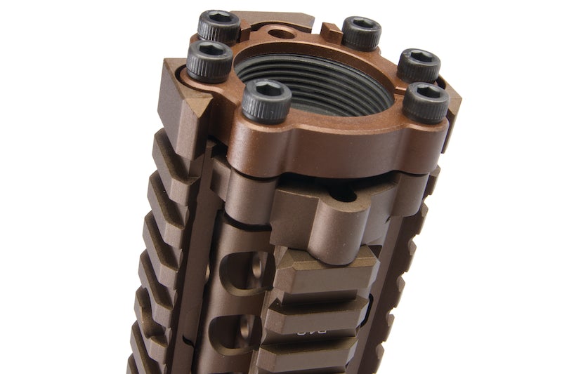EMG Licensed CNC Aluminum Daniel Defense 12.5 inch M4A1 RIS II Airsoft Handguard (Dark Earth)