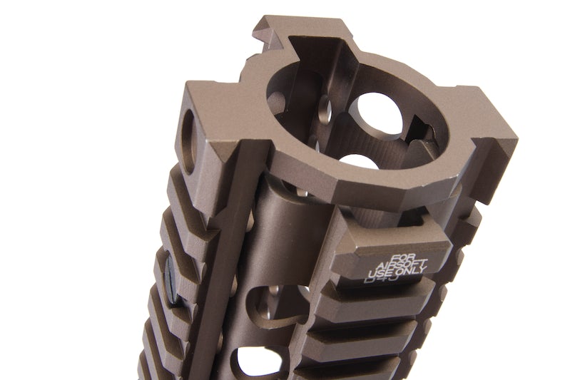 EMG Licensed CNC Aluminum Daniel Defense 12.5" M4A1 RIS II Airsoft Handguard (Dark Earth/ FSP)