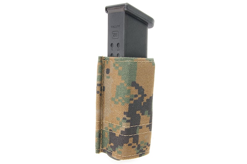 Esstac Single Pistol KYWI Pouch (Woodland Marshall)