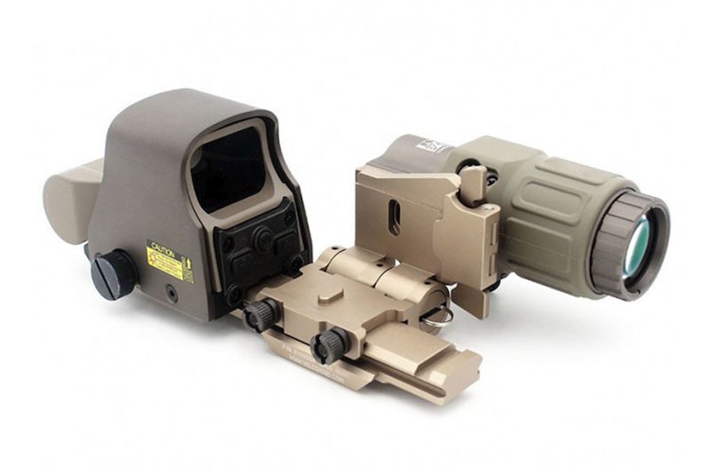 Evolution Gear XPS3 RDS Optic With G33 3x Magnifier Sets (Dark Earth)
