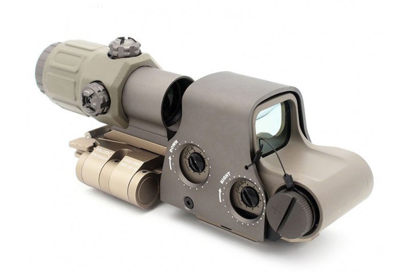 Evolution Gear XPS3 RDS Optic With G33 3x Magnifier Sets (Dark Earth)